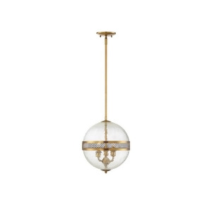 Savoy House Stirling 3 Light Pendant in Warm Brass 7-200-3-322 - All