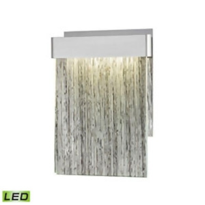 Elk Lighting Meadowland Wall Sconce Satin Aluminum/Polished Chrome 85110-Led - All