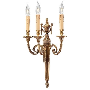 Minka Metropolitan 3 Light Wall Sconce Stained Gold N9603 - All