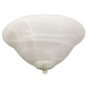 Craftmade Elegance Bowl Light Kit with White Swirl Glass Lke60-led - All