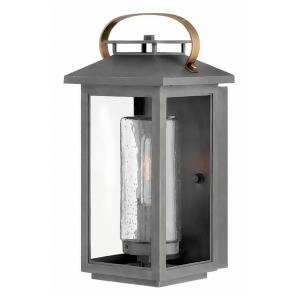 Hinkley Lighting Outdoor Atwater Small Wall Mount Ash Bronze 1160Ah - All