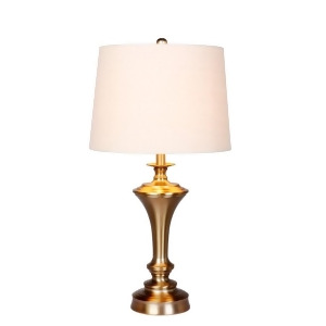 Fangio Lighting 30 Metal Table Lamp Antique Gold W-1565ag - All
