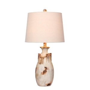 Fangio Lighting 27.5 Resin Table Lamp Antique Natural W-6250ant - All