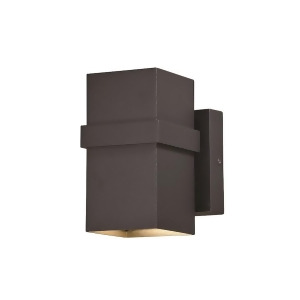 Vaxcel Lavage 7' Led Outdoor Wall Light Textured Black T0397 - All