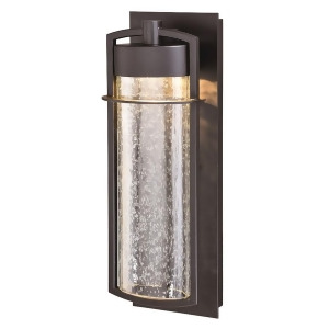 Vaxcel Logan 5-1/2' Outdoor Led Wall Light Carbon Bronze T0376 - All