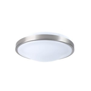 Elitco Ripple Led Ceiling Fixture 120V 20W 1 Pack Brushed Nickel Cf3303 - All