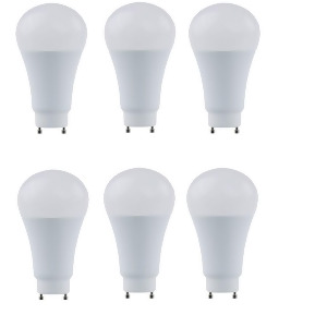 Elitco Vertis A21 Led Light Bulb 120V 17W 6 Pack White A21led202-6pk - All