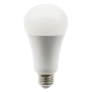 Elitco Vertis A21-3 Way Led Light Bulb 120V 5/11/17W Set/6 Wh A21led203-6pk - All