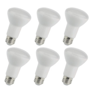 Elitco 101 Liron Br20 Led Light Bulb 120V 8W 6 Pack White Br20led101-6pk - All