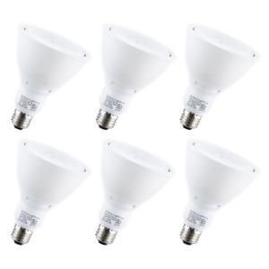 Elitco Donte Par30 Led Light Bulb 120V 14W Set/6 Wh P30cob-14-d-50-35-6pk - All
