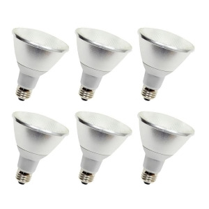 Elitco Lighting Elian Par30 Led Bulb 120V 13W 6 Pack Silver P30led201-6pk - All