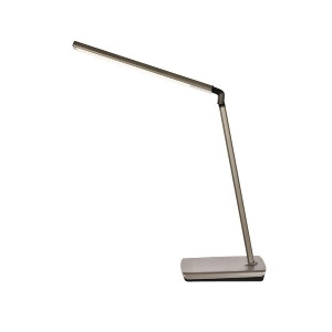Elegant DAcor 001 Illumen 1-Light Metallic Grey Led Desk Lamp Ledds001 - All