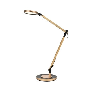 Elegant DAcor 006 Illumen 1-Light Champagne Gold Led Desk Lamp Ledds006 - All