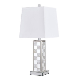 Elegant DAcor 9304 Sparkle 1-Light Silver Table Lamp Ml9304 - All