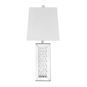 Elegant DAcor 9310 Sparkle 1-Light Silver Table Lamp Ml9310 - All