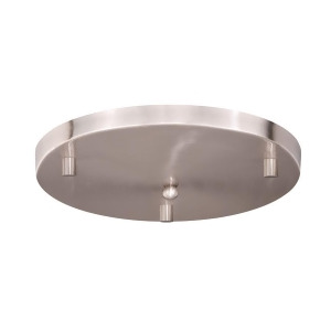 Vaxcel 12' Canopy for 3 Mini Pendants Satin Nickel Y0005 - All