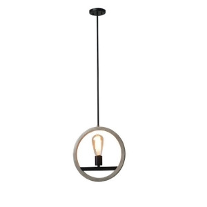 Yosemite Home DAcor Paradoxial One Light Pendant Black/Brown 140003125 - All