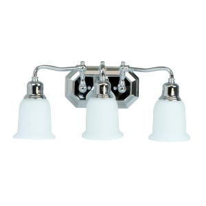 Craftmade 3 Light Heritage Vanity Fixture Ch 15819Ch3 - All