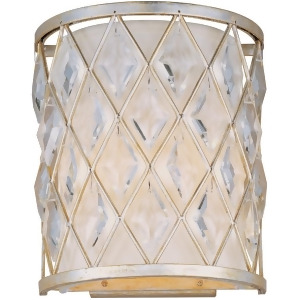 Maxim Lighting Diamond 1-Light Wall Sconce Golden Silver 21458Ofgs - All