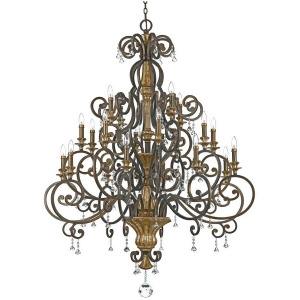 Quoizel 20 Light Marquette Chandelier in Heirloom Mq5020hl - All