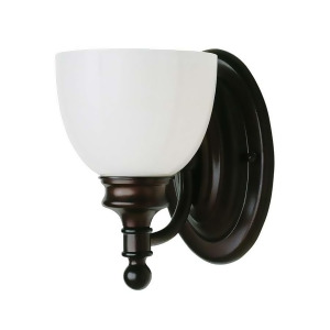 Trans Globe Button Willow 1 Light Wall Sconce in Bronze 34141 Rob - All