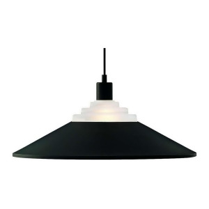 Dolan Designs Pinnacle 1 Light Pendant Matte Black 100-07 - All