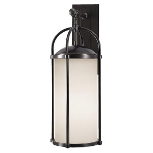 Feiss Dakota 1-Light Wall Lantern in Espresso Ol7602es - All