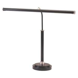 House of Troy Led Piano Lamp Black w/ Satin Nickel Accents Pled100-527 - All