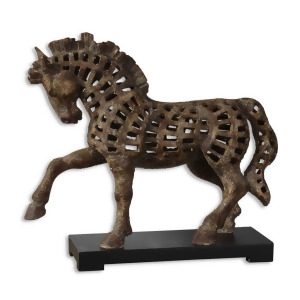 Uttermost Prancing Horse Antique Sculpture 19217 - All