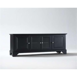 Crosley Furniture Lafayette 60 Low Profile Tv Stand Black Kf10005bbk - All
