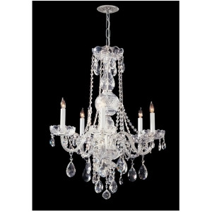 Crystorama Traditional Crystal Elements Crystal Chandelier 1115-Ch-cl-s - All