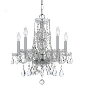 Crystorama Traditional Crystal Spectra Crystal Chandelier 1061-Ch-cl-saq - All
