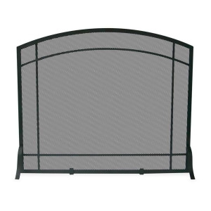 Uniflame Single Panel Black Wrought Iron Mission Screen S-1029 - All