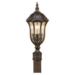 Feiss Baton Rouge 3-Light Post in Walnut Ol6007wal - All