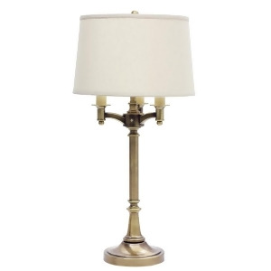 House of Troy 31.75 Antique Brass 6-way Table Lamp L850-ab - All