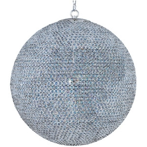 Maxim Lighting Glimmer 18-Light Chandelier Plated Silver 39888Bcps - All