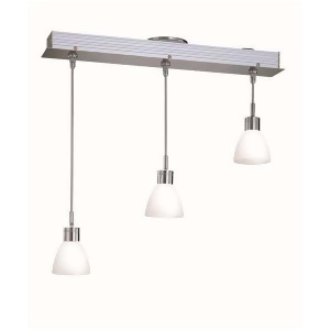 Lite Source 3-Lite Ceiling Lamp Polished Silver Ls-19473fro - All