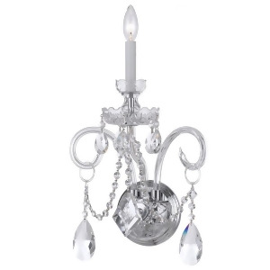 Crystorama Traditional Crystal Elements Crystal Wall Mount 1141-Ch-cl-s - All