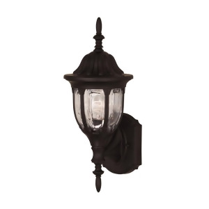 Savoy House Exterior Collections Wall Mount Lantern in Black 07068-Blk - All
