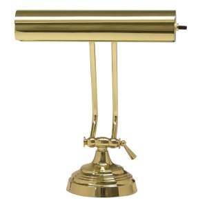 House of Troy 10 Polished Brass Piano Desk P10-131-61 - All