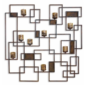 Uttermost Siam Metal Candlelight Wall Sculpture 20850 - All