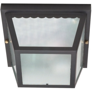 Nuvo 2 Light 10 Carport Flush Mount With Textured Frosted Glass 60-473 - All