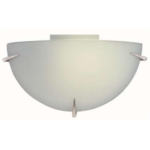 Lite Source Wall Sconce Polished Steel Frost Glass Shade Ls-1338pl - All