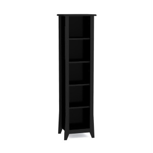 Nexera Tuxedo Collection 60'' Slim Bookcase 200206 - All