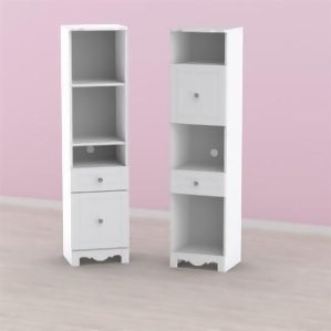 Nexera Pixel Collection 60'' Bookcase Tower 314303 - All