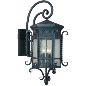 Maxim Scottsdale 5-Light Outdoor Wall Lantern Country Forge 30126Cdcf - All