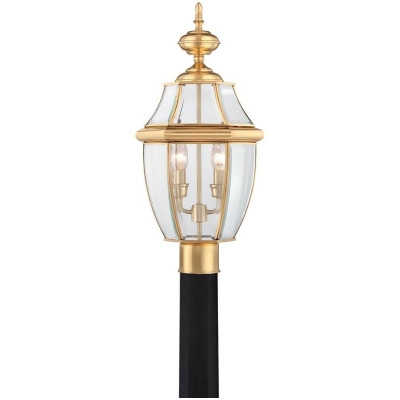 Quoizel 2 Light Newbury Post Lights In Polished Brass Ny9042b From Quoizel 2 Light Newbury Post Lights In Polished Brass Ny9042b