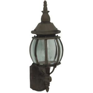 Maxim Crown Hill 1-Light Outdoor Wall Lantern Rust Patina 1032Rp - All