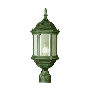 Trans Globe Alicante 25' Outdoor Post Top Light in Rust 4352 Rt - All