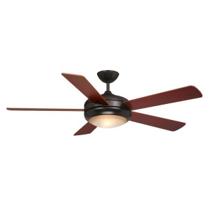 Vaxcel Rialta 1 Ceiling Fan Bronze/Amber Alabaster Glass Fn52243obb - All
